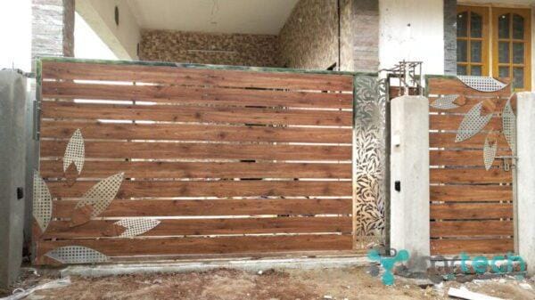 Automatic HPL Sliding Gate