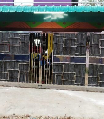 Automatic SS Gate with Track Bi-Folding Gate