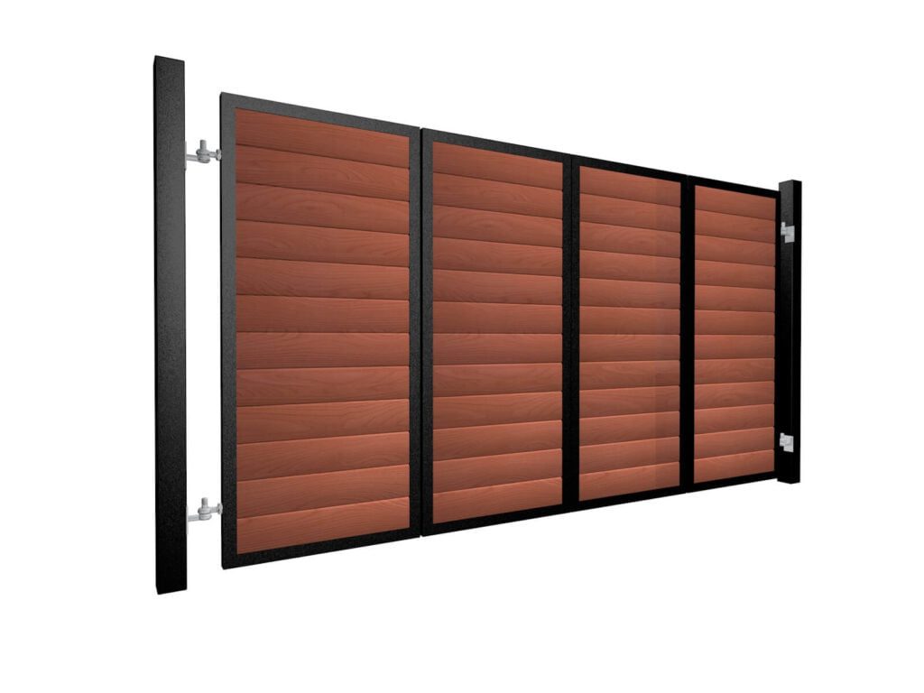 Automatic Trackless Bi Folding Gates