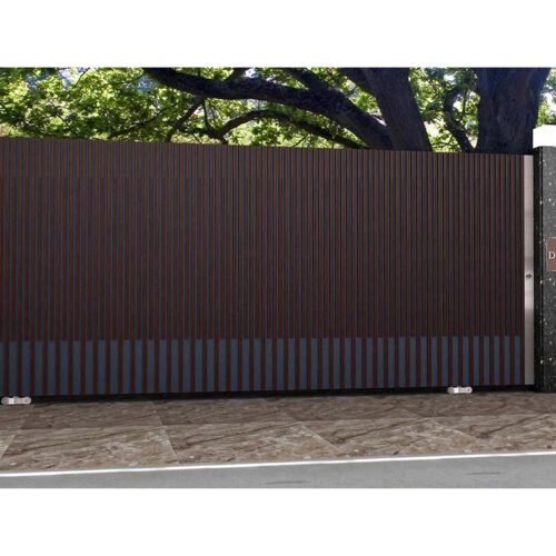 MS Sliding Main Gate Design