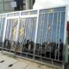 Glass with SS Sliding Gate