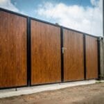 MS Trackless Bi Folding Gates