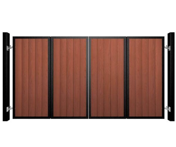 MS Trackless Bi Folding Gates