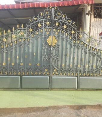 iron swing gate