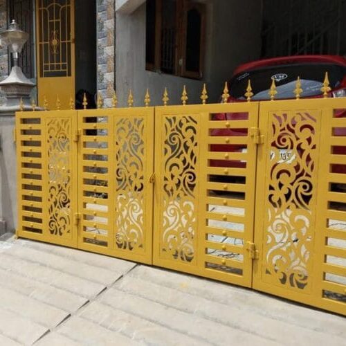 metal swing gate