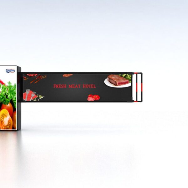 Advertising Automatic Boom Barrier System with Lighting