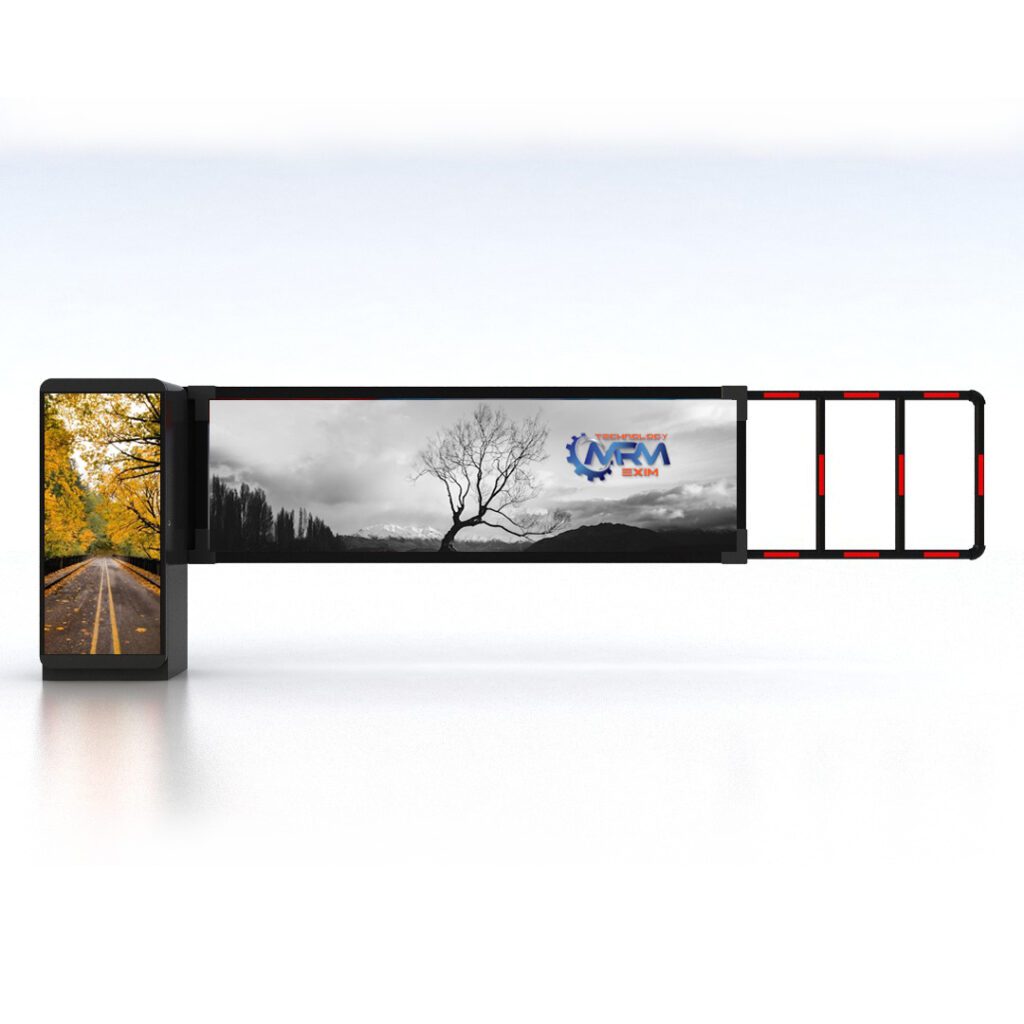 Advertising Industrial Boom Barrier with Lighting