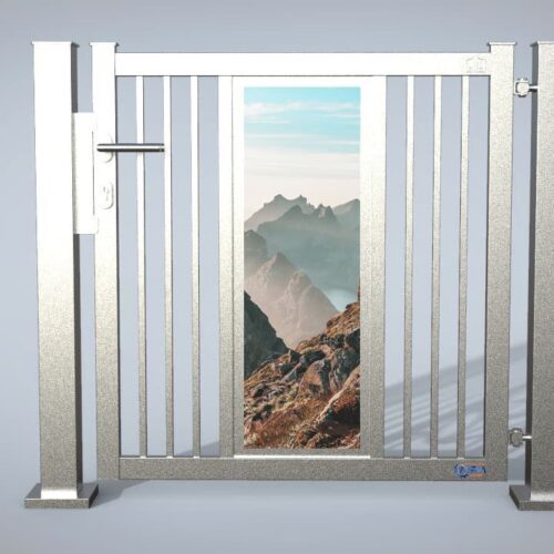 Advertising Pedestrian Gate MR-APG24
