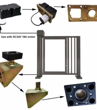 Advertising Pedestrian Gate Motors MR-APG24A