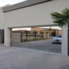 Aluminum Sectional Mirror Glass Garage Door
