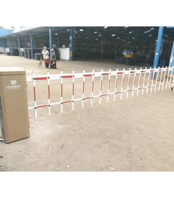 Telescopic Arm DC Security Boom Barrier