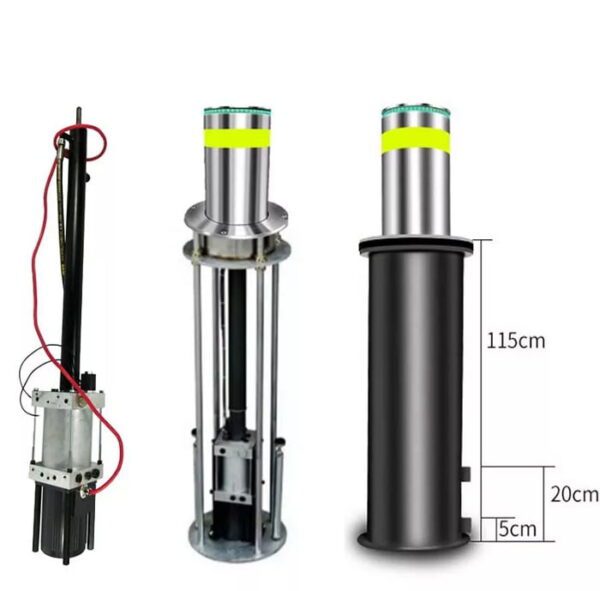 Automatic Stainless Steel LED Road Bollard MR-AB800