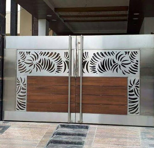 HPL Sheet and Laser Cut Design Gates