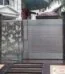 Laser Cut Stainless Steel Swing Gate