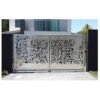 Laser Cut Stainless Steel Swing Gate