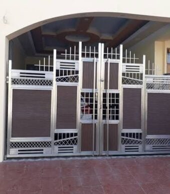 Latest Stainless Steel Gate Designs 078