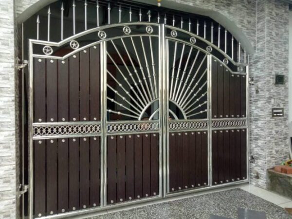 Latest Stainless Steel Gate Designs 078