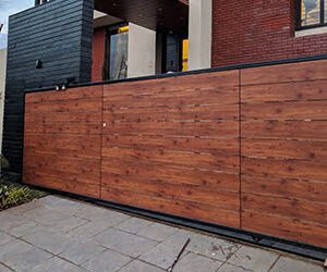 Mild Steel Gates With HPL Sheet