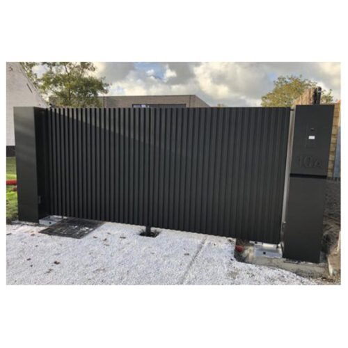 Motorized Mild Steel Main Swing Gates 005