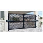 Motorized Mild Steel Main Swing Gates 005