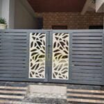 Residential Swing Gates With Laser Designs 037