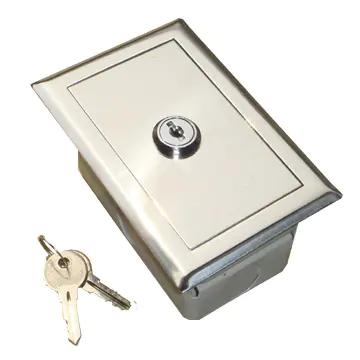 Rolling Shutter Door Motor Push Button With Key Lock Box