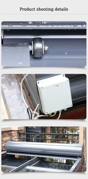 Sky light Aluminum Rolling Shutter for Rooftop
