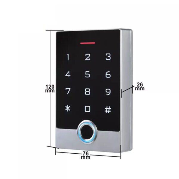 WiFi TUYA App Fingerprint Touch Display Access Controller