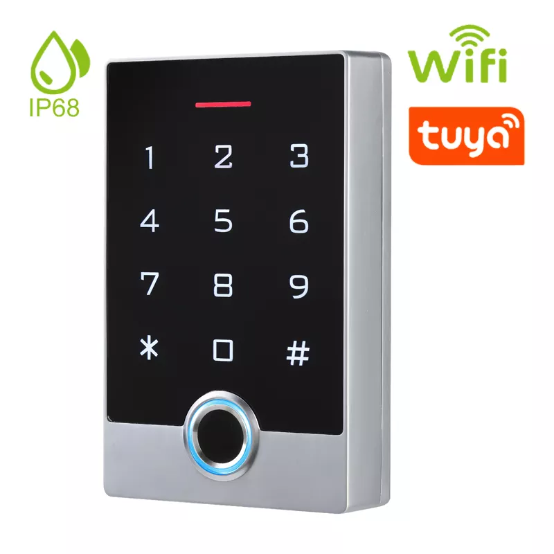 WiFi TUYA App Fingerprint Touch Display Access Controller