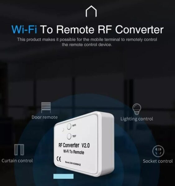 Best WiFi To RF Converter Multi Frequency MR-WFRF5050 Mr. Tech