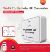 Wireless WIFI to remote RF converter