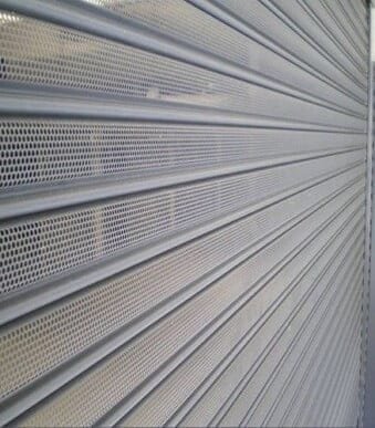 perforated rolling shutter
