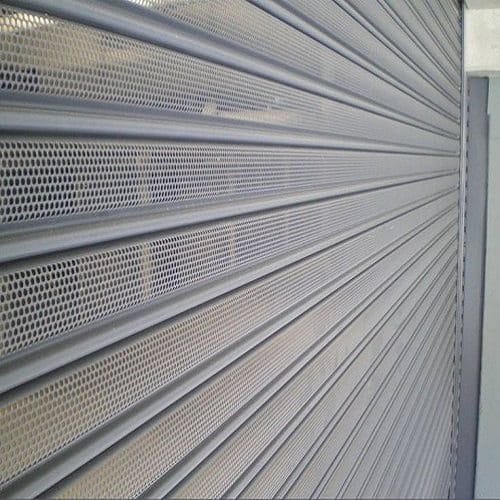 perforated rolling shutter