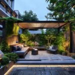 Aluminium Louvered Pergola