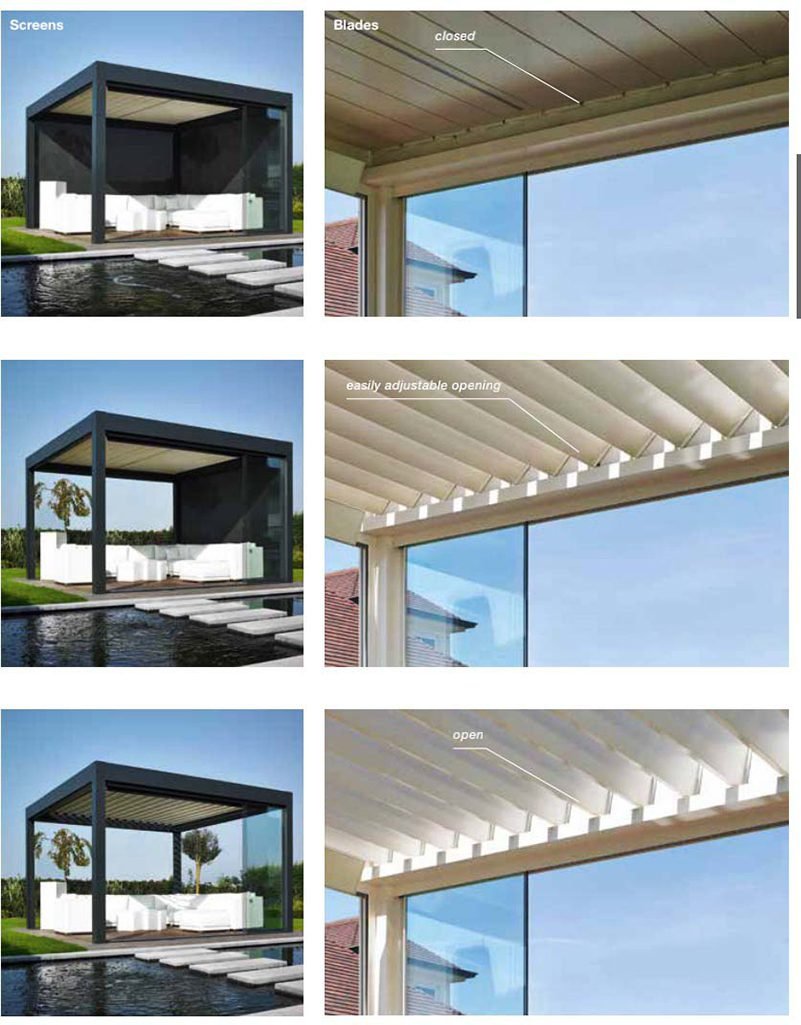 Garden Motorized Pergola