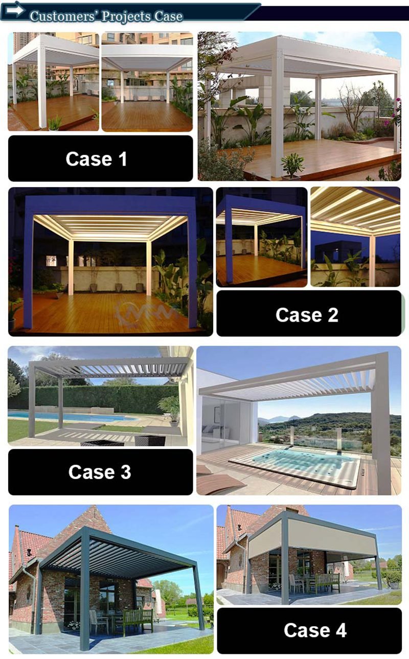 Garden Motorized Pergola 2 1