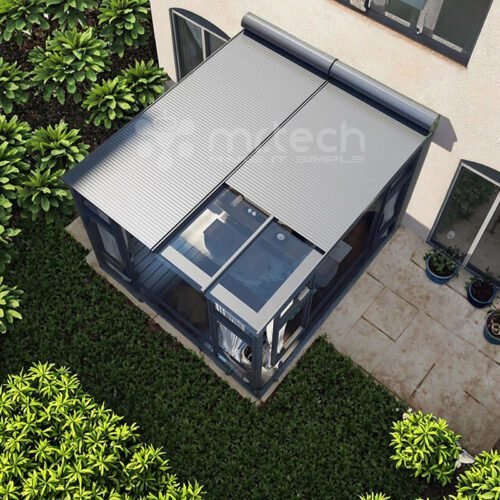 Horizontal Roller Shutter for Sky Light Blinds