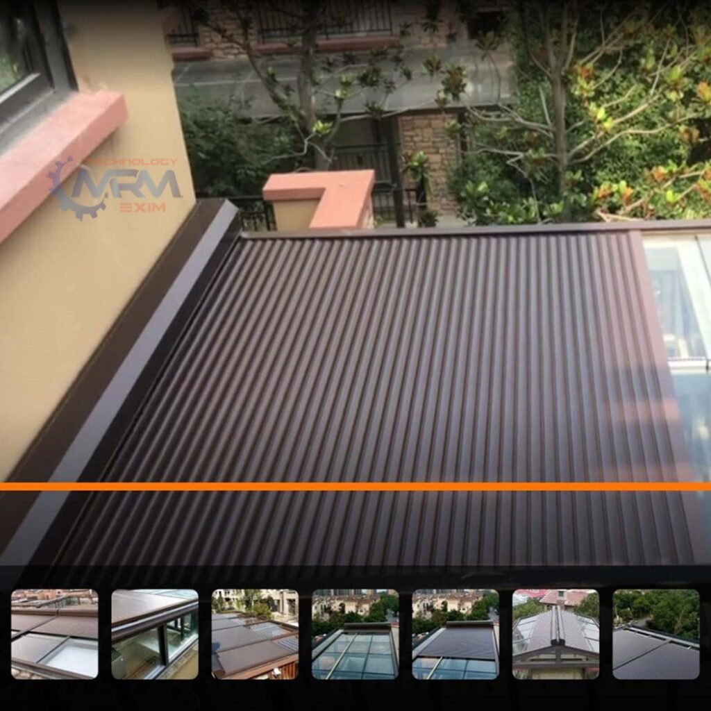 Horizontal Roller Shutter for Sky Light Blinds