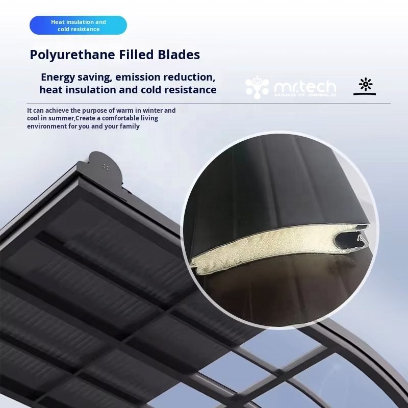 Horizontal Roller Shutter for Sky Light Blinds