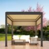 Modern Outdoor Louvered Roof Aluminium Pergola
