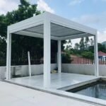 Modern Outdoor Louvered Roof Aluminium Pergola