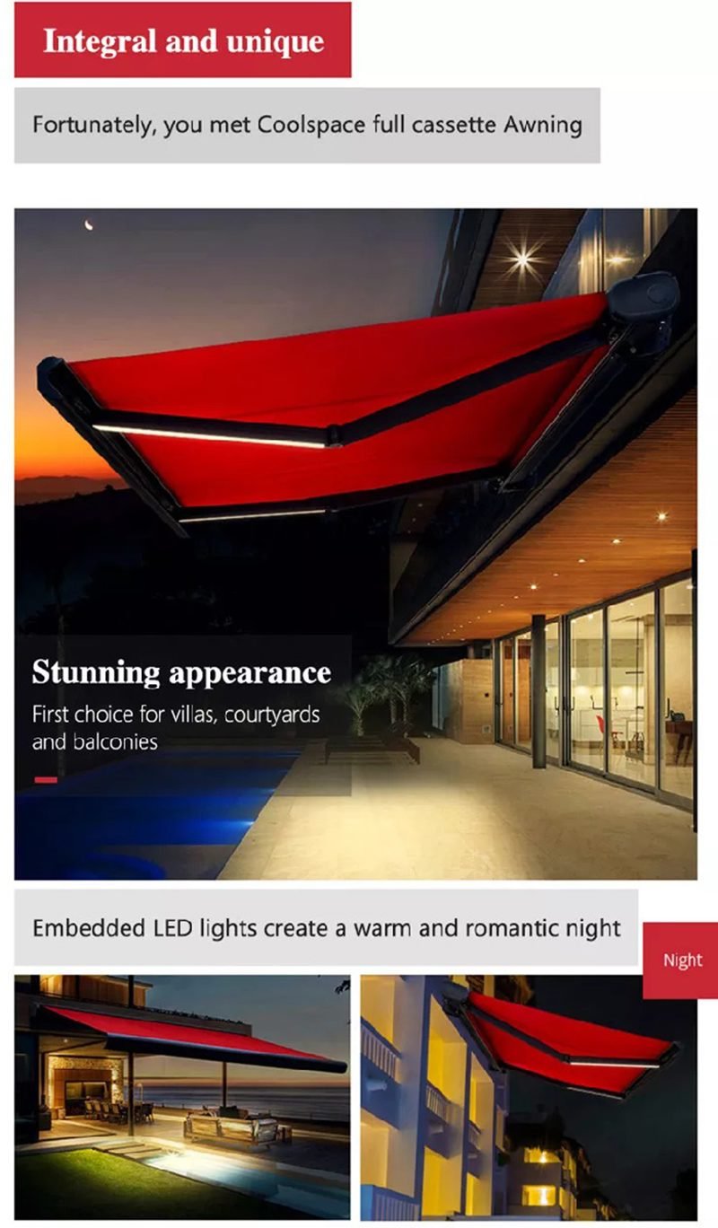 Modern Retractable Awning