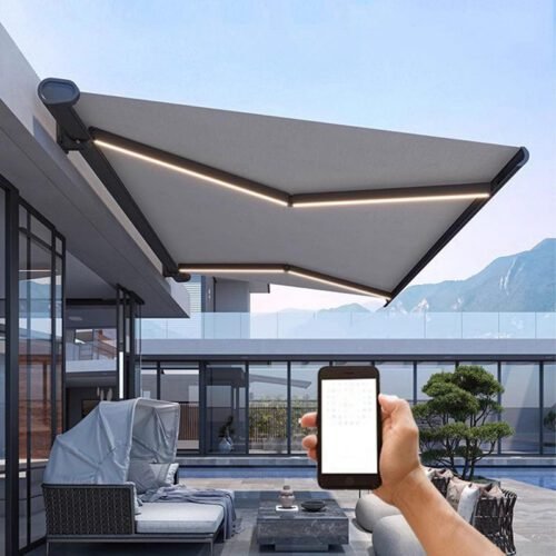Modern Retractable Awning