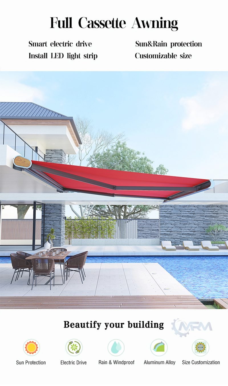 Modern Retractable Awning