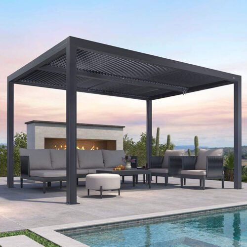 Motorized Louvered Pergola
