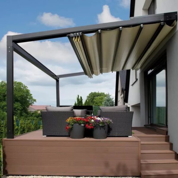 Outdoor Aluminium Balcony Pergola and Awnings
