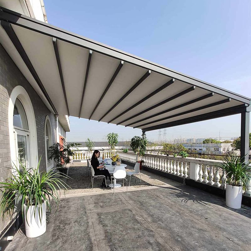 Outdoor Aluminium Balcony Pergola and Awnings