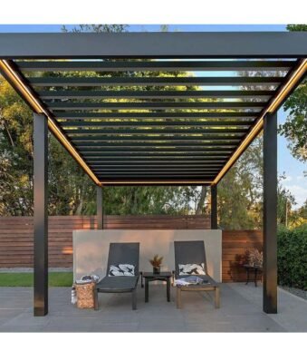 Outdoor Arches Bioclimatic Pergola