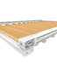 Pergola with Roof and Sides Awning