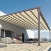 Pergola with Roof and Sides Awning